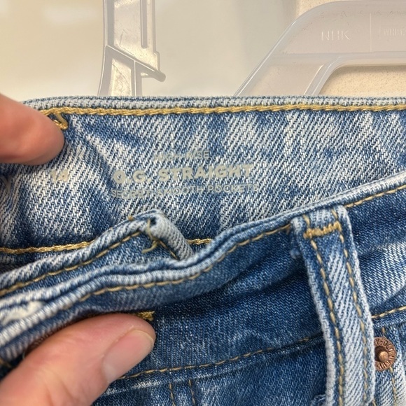 NWT $39.99 OLD NAVY OG Straight High-Rise 3” inseam denim shorts – Sz 14 - Picture 7 of 10